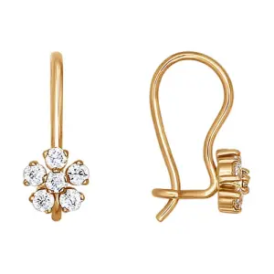 Серьги Sokolov и Diamant золото 022674 (Sokolov и Diamant, Россия)