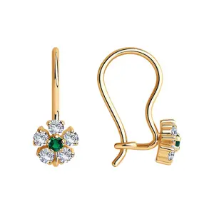 Серьги Sokolov и Diamant золото 022676 (Sokolov и Diamant, Россия)