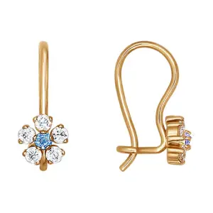 Серьги Sokolov и Diamant золото 022679 (Sokolov и Diamant, Россия)