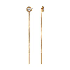 Серьги Sokolov и Diamant золото 024796 (Sokolov и Diamant, Россия)