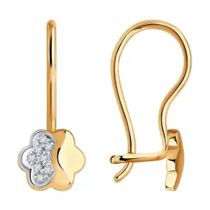 Серьги Sokolov и Diamant золото 026311 (Sokolov и Diamant, Россия)