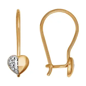 Серьги Sokolov и Diamant золото 026312-4 (Sokolov и Diamant, Россия)