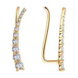 Серьги Sokolov и Diamant золото 026533 (Sokolov и Diamant, Россия)