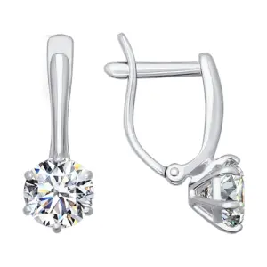 Серьги Sokolov и Diamant золото 026703-3 (Sokolov и Diamant, Россия)