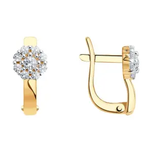 Серьги Sokolov и Diamant золото 026810 (Sokolov и Diamant, Россия)