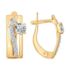 Серьги Sokolov и Diamant золото 026823 (Sokolov и Diamant, Россия)
