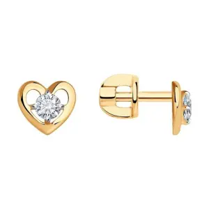 Серьги Sokolov и Diamant золото 026867 (Sokolov и Diamant, Россия)
