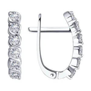 Серьги Sokolov и Diamant золото 026958-3 (Россия)