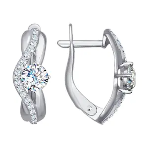 Серьги Sokolov и Diamant золото 027122-3 (Sokolov и Diamant, Россия)