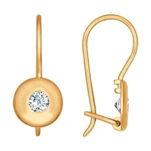 Серьги Sokolov и Diamant золото 027175 (Sokolov и Diamant, Россия)