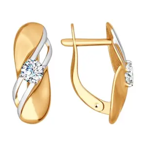 Серьги Sokolov и Diamant золото 027190 (Sokolov и Diamant, Россия)