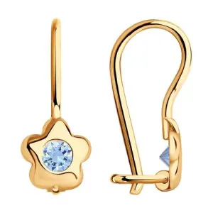 Серьги Sokolov и Diamant золото 027225 (Sokolov и Diamant, Россия)