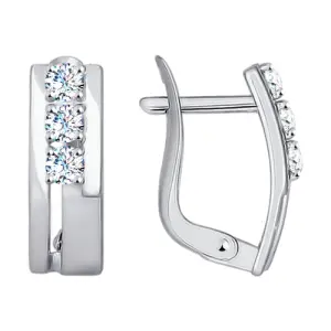 Серьги Sokolov и Diamant золото 027246-3 (Sokolov и Diamant, Россия)