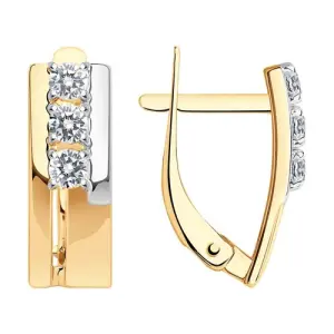 Серьги Sokolov и Diamant золото 027246 (Sokolov и Diamant, Россия)