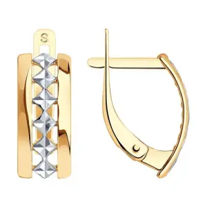 Серьги Sokolov и Diamant золото 027301 (Sokolov и Diamant, Россия)
