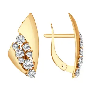 Серьги Sokolov и Diamant золото 027414 (Sokolov и Diamant, Россия)