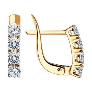Серьги Sokolov и Diamant золото 027449 (Sokolov и Diamant, Россия)