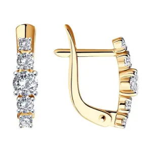 Серьги Sokolov и Diamant золото 027452 (Sokolov и Diamant, Россия)