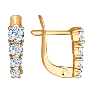 Серьги Sokolov и Diamant золото 027455 (Sokolov и Diamant, Россия)