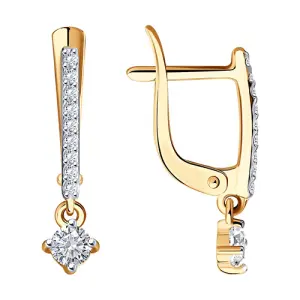 Серьги Sokolov и Diamant золото 027477 (Sokolov и Diamant, Россия)