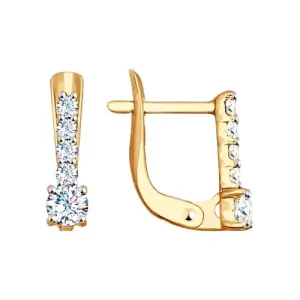 Серьги Sokolov и Diamant золото 027500 (Sokolov и Diamant, Россия)