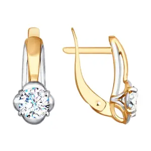 Серьги Sokolov и Diamant золото 027586 (Sokolov и Diamant, Россия)