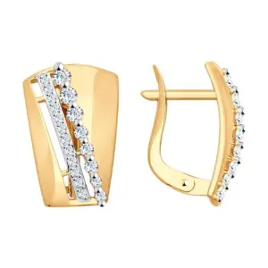 Серьги Sokolov и Diamant золото 027709 (Sokolov и Diamant, Россия)