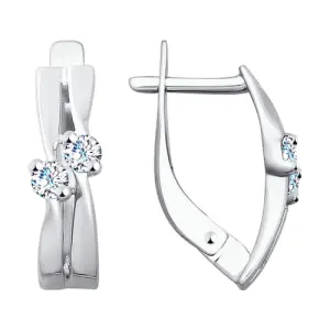 Серьги Sokolov и Diamant золото 027758-3 (Sokolov и Diamant, Россия)