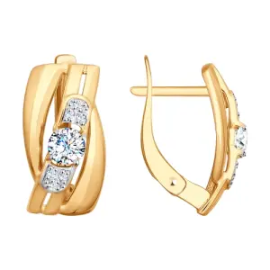 Серьги Sokolov и Diamant золото 027789 (Sokolov и Diamant, Россия)
