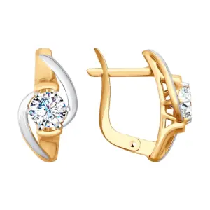 Серьги Sokolov и Diamant золото 027807 (Sokolov и Diamant, Россия)