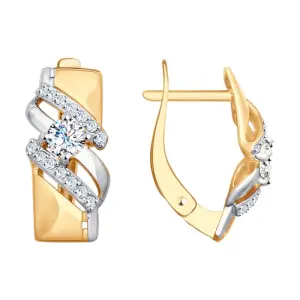 Серьги Sokolov и Diamant золото 027814 (Sokolov и Diamant, Россия)