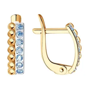 Серьги Sokolov и Diamant золото 027873 (Sokolov и Diamant, Россия)
