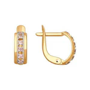 Серьги Sokolov и Diamant золото 027874-4 (Sokolov и Diamant, Россия)