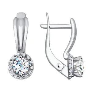 Серьги Sokolov и Diamant золото 027931-3 (Sokolov и Diamant, Россия)