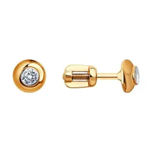 Серьги Sokolov и Diamant золото 027998 (Sokolov и Diamant, Россия)