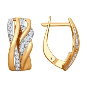 Серьги Sokolov и Diamant золото 028002 (Sokolov и Diamant, Россия)