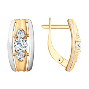 Серьги Sokolov и Diamant золото 028014 (Sokolov и Diamant, Россия)