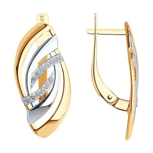 Серьги Sokolov и Diamant золото 028056 (Sokolov и Diamant, Россия)