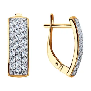 Серьги Sokolov и Diamant золото 028094 (Sokolov и Diamant, Россия)