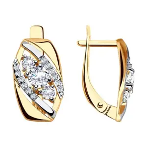 Серьги Sokolov и Diamant золото 028107 (Sokolov и Diamant, Россия)