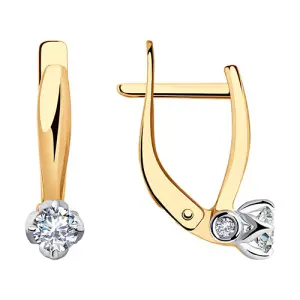 Серьги Sokolov и Diamant золото 028127 (Sokolov и Diamant, Россия)