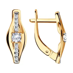 Серьги Sokolov и Diamant золото 028135 (Sokolov и Diamant, Россия)