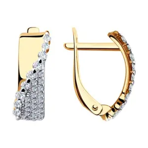 Серьги Sokolov и Diamant золото 028168 (Sokolov и Diamant, Россия)