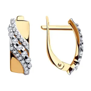 Серьги Sokolov и Diamant золото 028171 (Sokolov и Diamant, Россия)