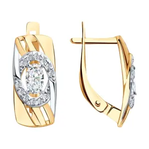 Серьги Sokolov и Diamant золото 028174 (Sokolov и Diamant, Россия)