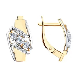 Серьги Sokolov и Diamant золото 028176 (Sokolov и Diamant, Россия)