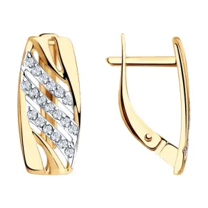 Серьги Sokolov и Diamant золото 028205 (Sokolov и Diamant, Россия)