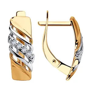 Серьги Sokolov и Diamant золото 028247 (Sokolov и Diamant, Россия)
