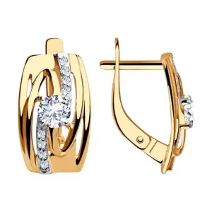 Серьги Sokolov и Diamant золото 028269 (Sokolov и Diamant, Россия)