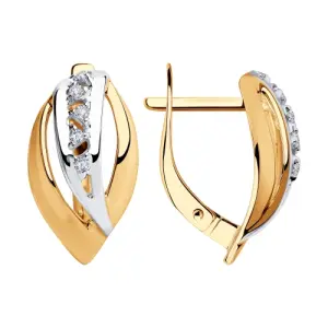 Серьги Sokolov и Diamant золото 028310 (Sokolov и Diamant, Россия)
